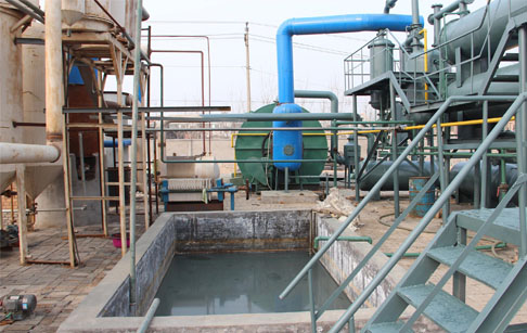 how does the tyre pyrolysis plant work