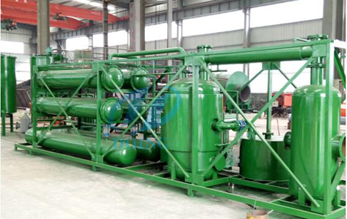 Pyrolysis plant installation in Italy