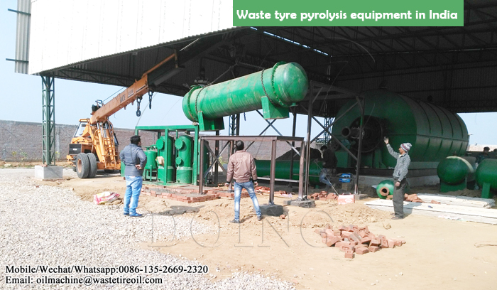 waste tyre pyrolysis plant in india