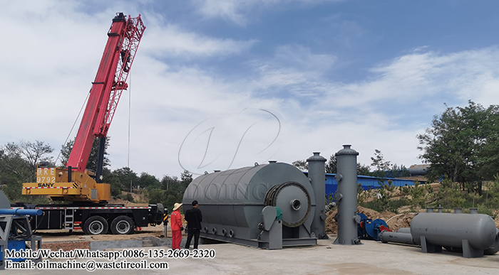 waste tire to fuel oil yrolysis plant