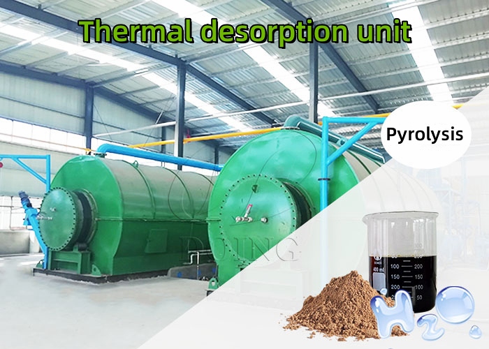 oil sludge treatment pyrolysis plant