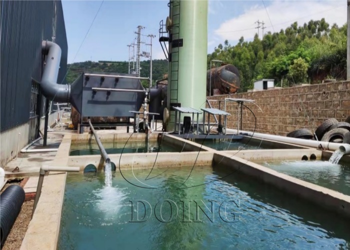 pyrolysis equipment environmental configuration