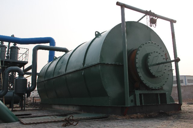 tyre pyrolysis to fuel oil