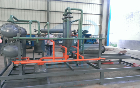 waste tire recycling pyrolysis plant 