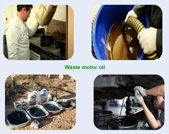 used  motor oil recycled